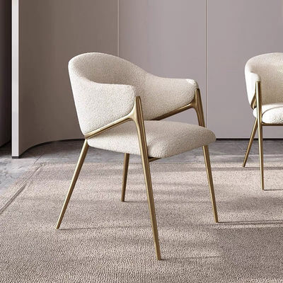 kopen Goud gepoleerde restaurantstoelen Witte gepoleerde eetstoelen met stalen benen online vervaardiging