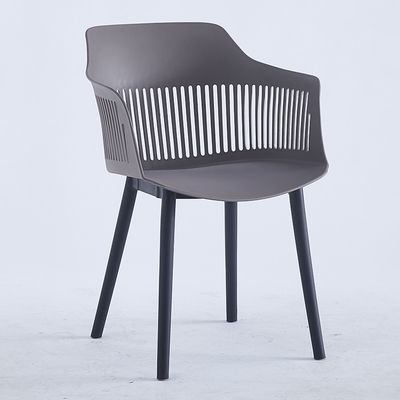 kopen Contemporary Grey Plastic Eetstoelen Plastic Keukenstoelen Voor Home Office online vervaardiging