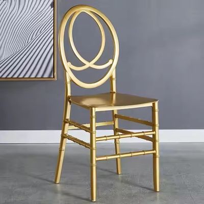 kopen Goudstapelende banketstoelen Plastic banketstoelen Groothandel online vervaardiging