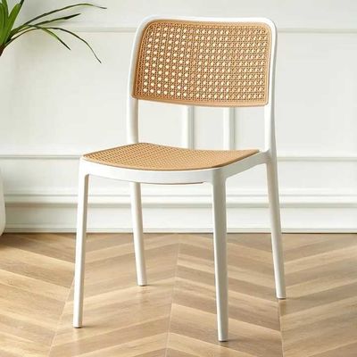 kopen Hole Back Polypropyleen Eetstoelen Restaurant Moderne Eetstoelen Plastic online vervaardiging