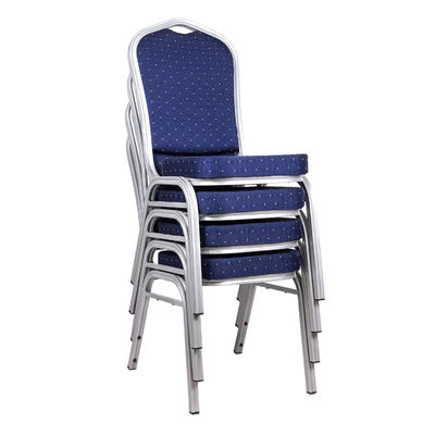 kopen 22 kg Commerciële blauwe banketstoelen Stoffenback Banketstoelen online vervaardiging