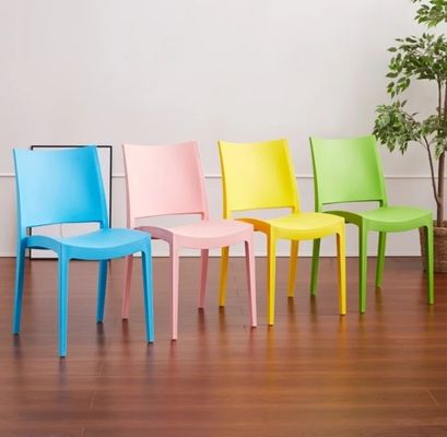 kopen Stackable Outdoor Eetstoelen PP Plastic Huishoudelijk Meubel Custom Kleuren N.W. 4.5KGS G.W. 21KGS For Home Simple Design online vervaardiging