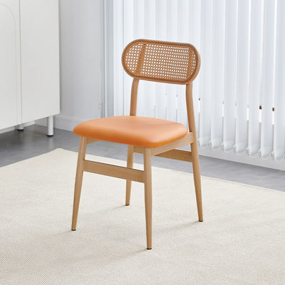 kopen OEM ODM Houten rotan eetstoel Wicker En Houten eetstoelen online vervaardiging