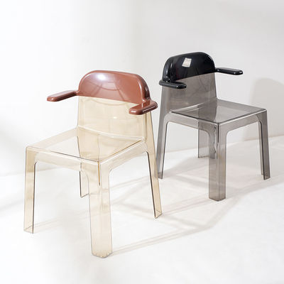 kopen Creatieve heldere Acryl Eetstoelen Noordse Zie Door Plastic Eetstoelen online vervaardiging