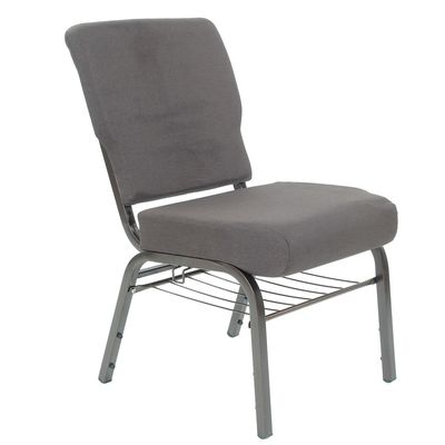 kopen Populaire metalen frame marineblauwe stoffen kerkstoelen voor modern theatermeubilair online vervaardiging