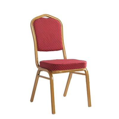 kopen Fancy luxe stapelbare huur goud metaal ijzer staal hotel bruiloft banket stoelen in hedendaags ontwerp online vervaardiging