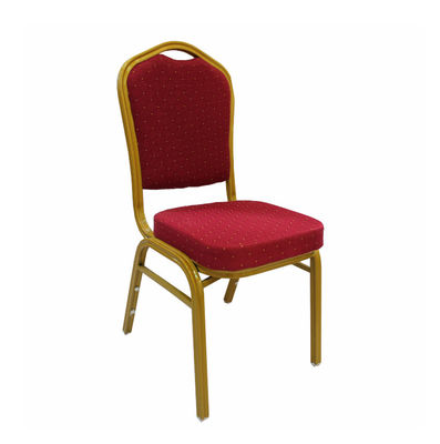 kopen Moderne stapelbare cateringstoelen Stof Metalen frame Banketstoelen voor bruiloften evenementen online vervaardiging
