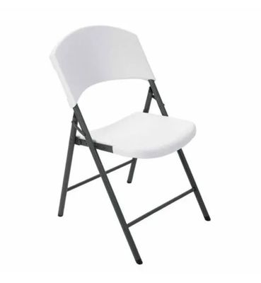 Huwelijk HDPE vouwstoel Witte plastic vouwstoelen Voor hotelrestaurant