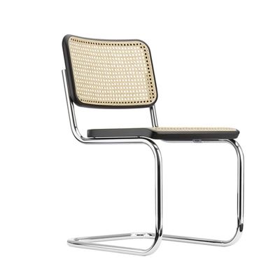Vintage Comfortabel Hout Mid Century Moderne Rattan Stoel Voor Restaurant
