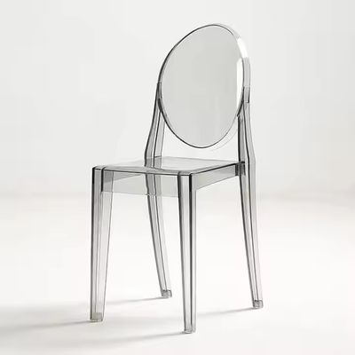 Achtersteel en achtersteel, ruime Chiavari stoelen, polypropyleen, acryl