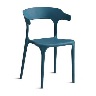 Waterdichte plastic stapelstoelen Kleurrijke groene plastic stoelen