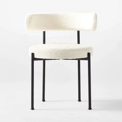 Verstelbare moderne gepoleerde eetstoelen Witte gepoleerde zijkantsstoel