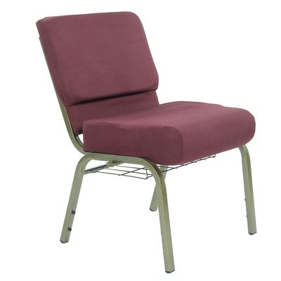 Comfortabele, op maat gemaakte geborduurde stoelen in het rood voor theatermeubelen